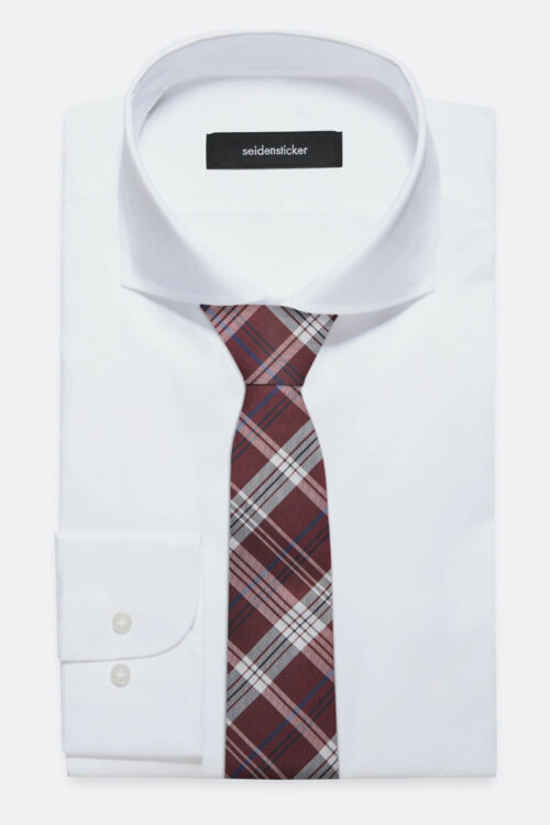 Seidensticker bordó mintás nyakkendő 01-178037-0048